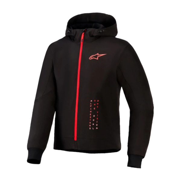 Alpinestars Alpinestars Radium Tech Men’s Hoodie Black Bright Red